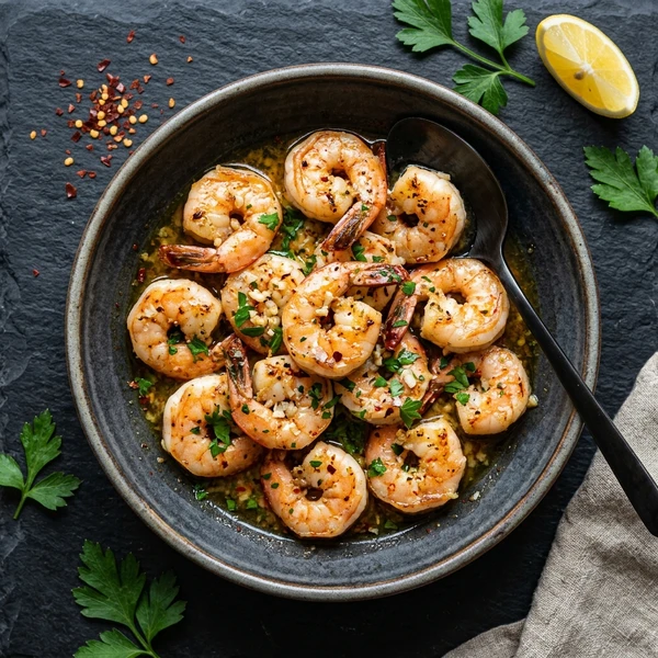 Garlic Prawns