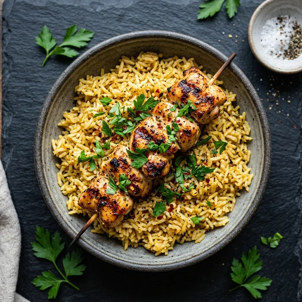 Chicken Shish Rice Bowl